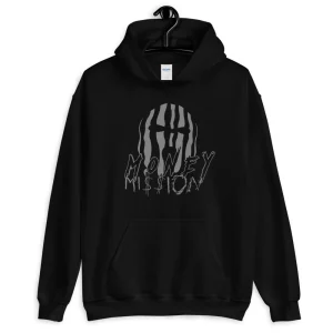 Money Mission Hoodie (Black/Gray) – MEDIUM (Black Sunday)